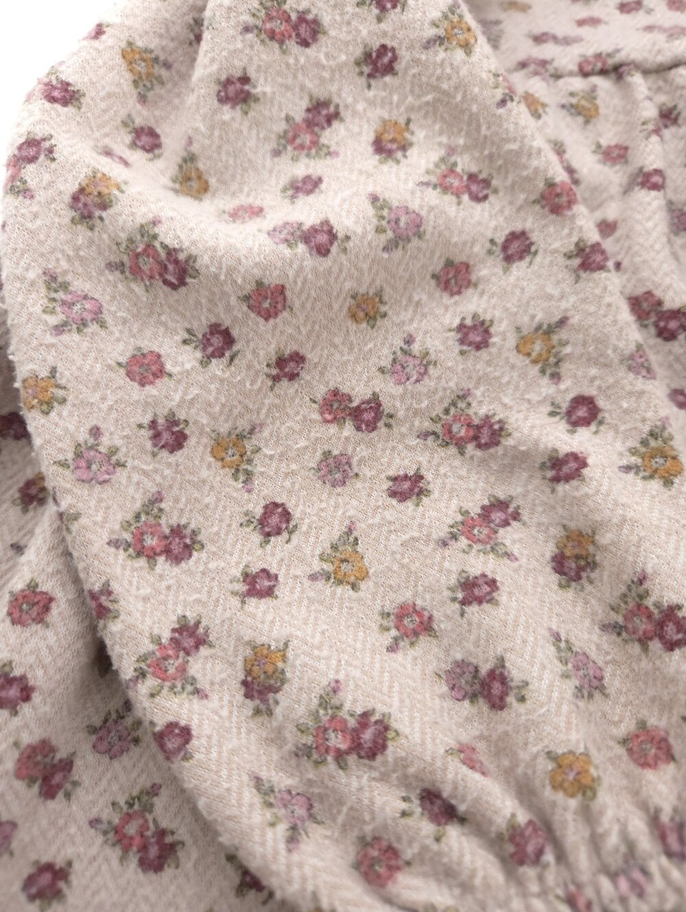 Zara Girls Floral Print Herringbone Dress size 3-4 Years - Picture 14 of 16